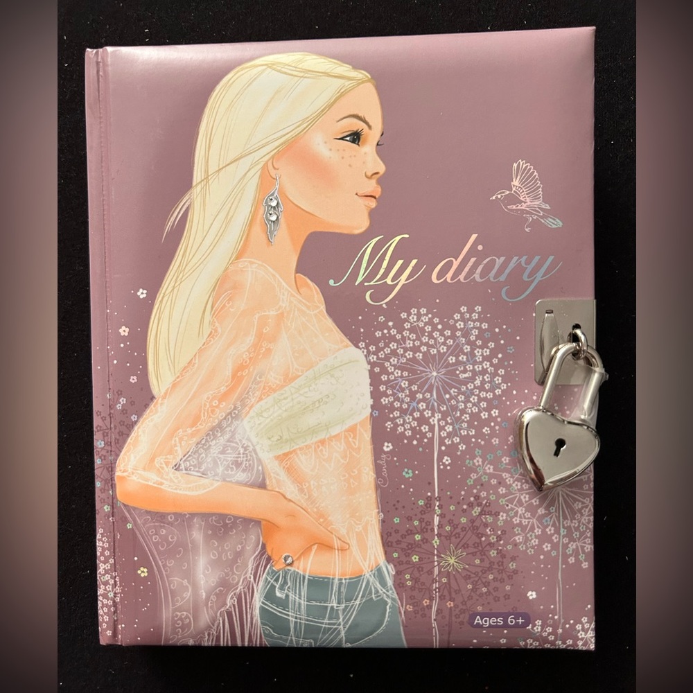 “My Diary” with Lock and Key, Brand New